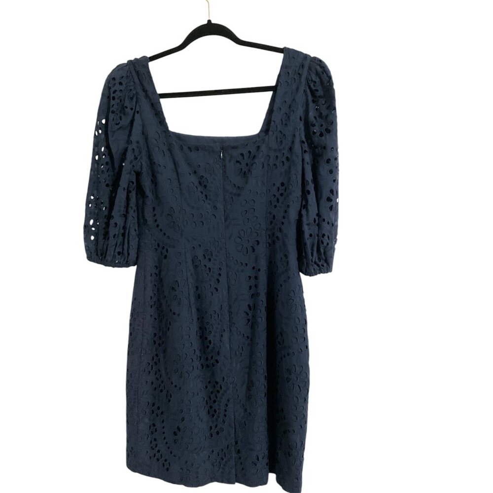 Eliza J Midnight Blue Lace Mini Dress - Picture 2 of 13